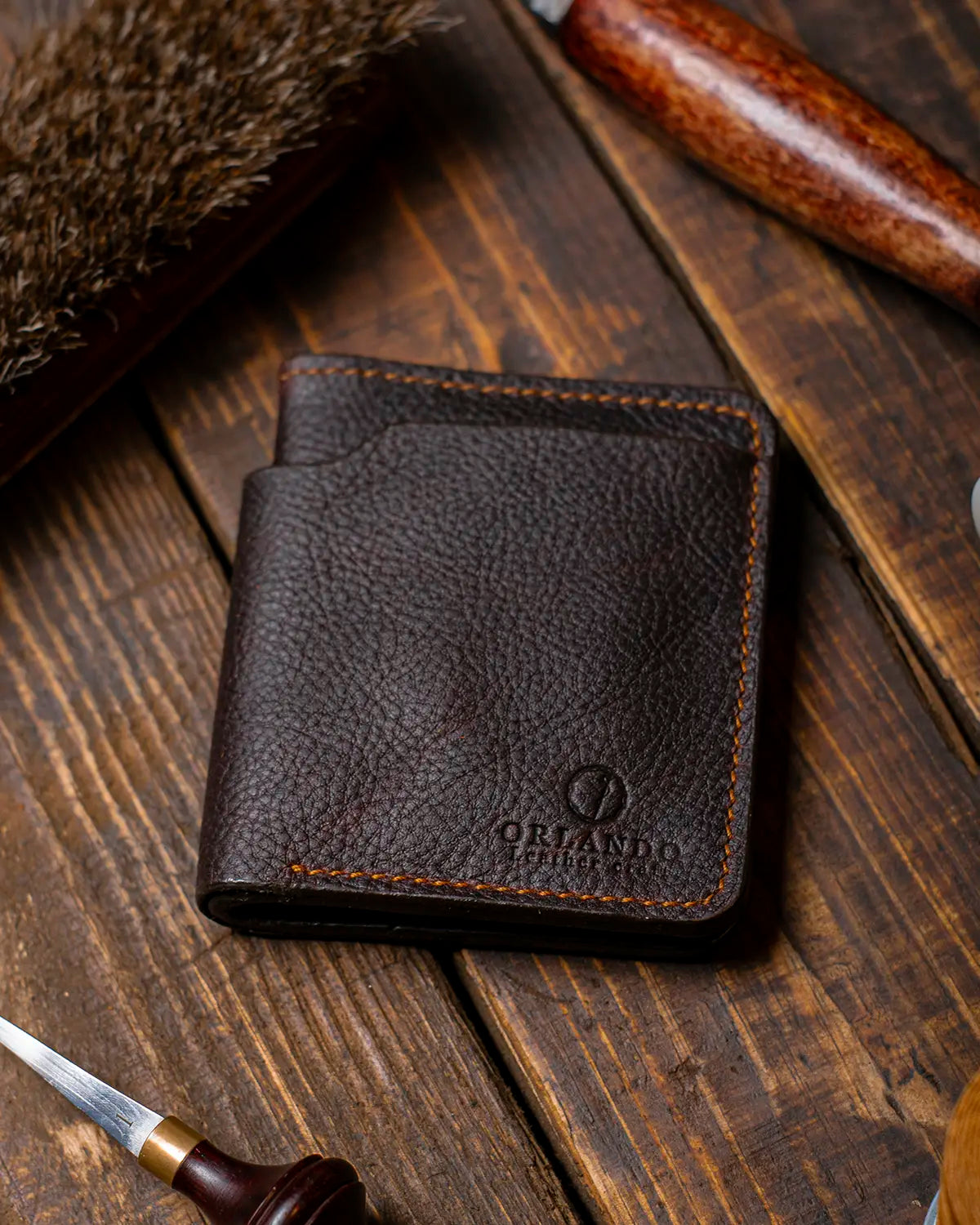 Billetera Mountain V2 - Dark Brown