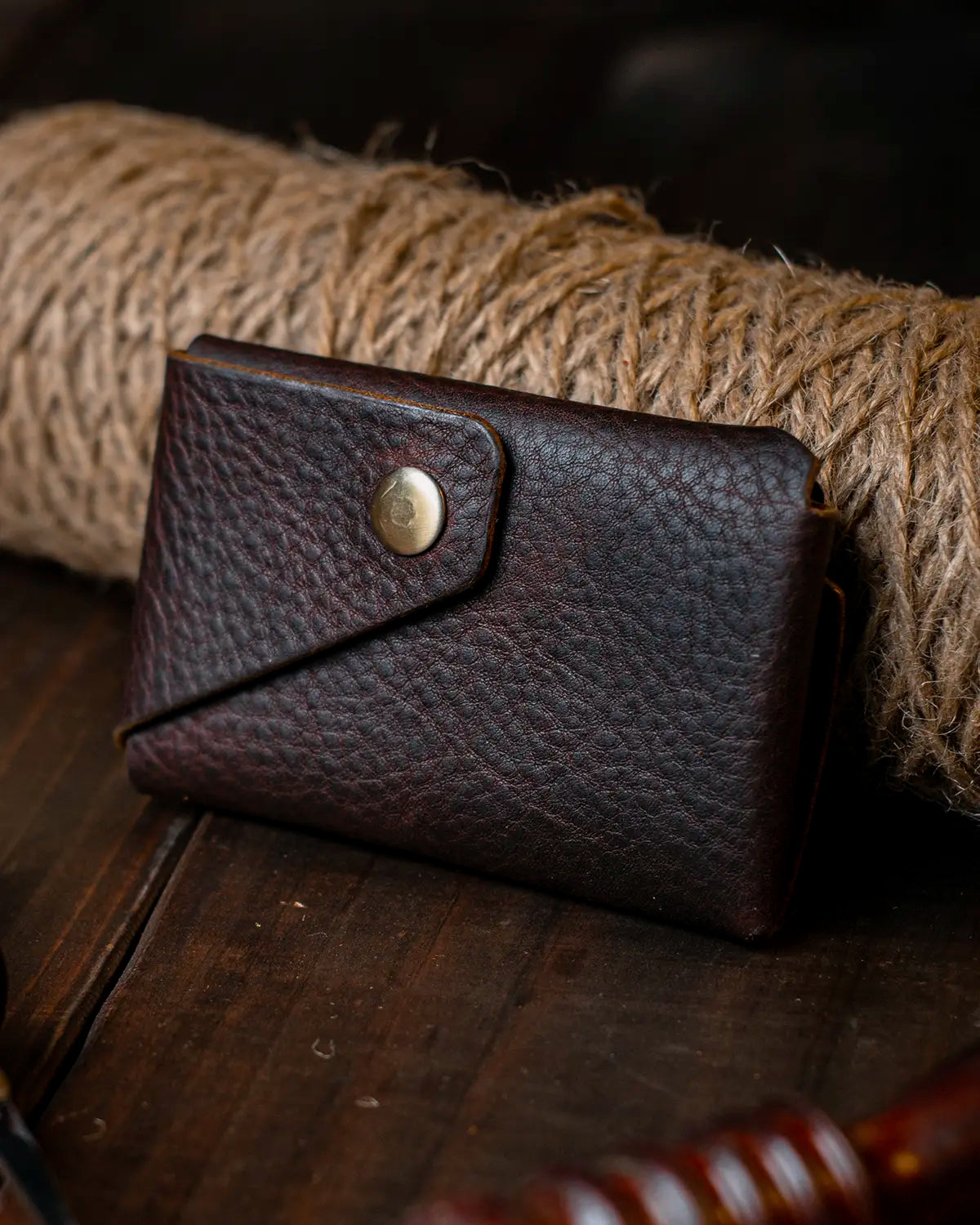 Billetera One Piece - Dark Brown