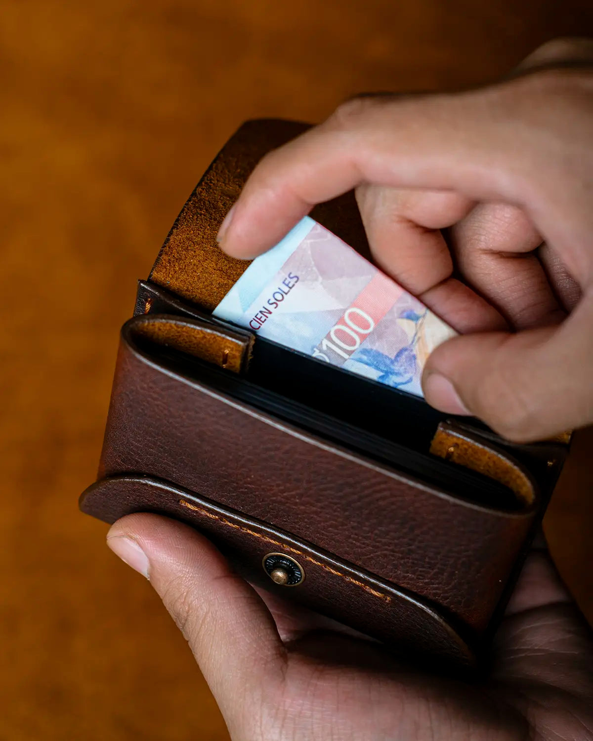 Case Holder - Dark Brown