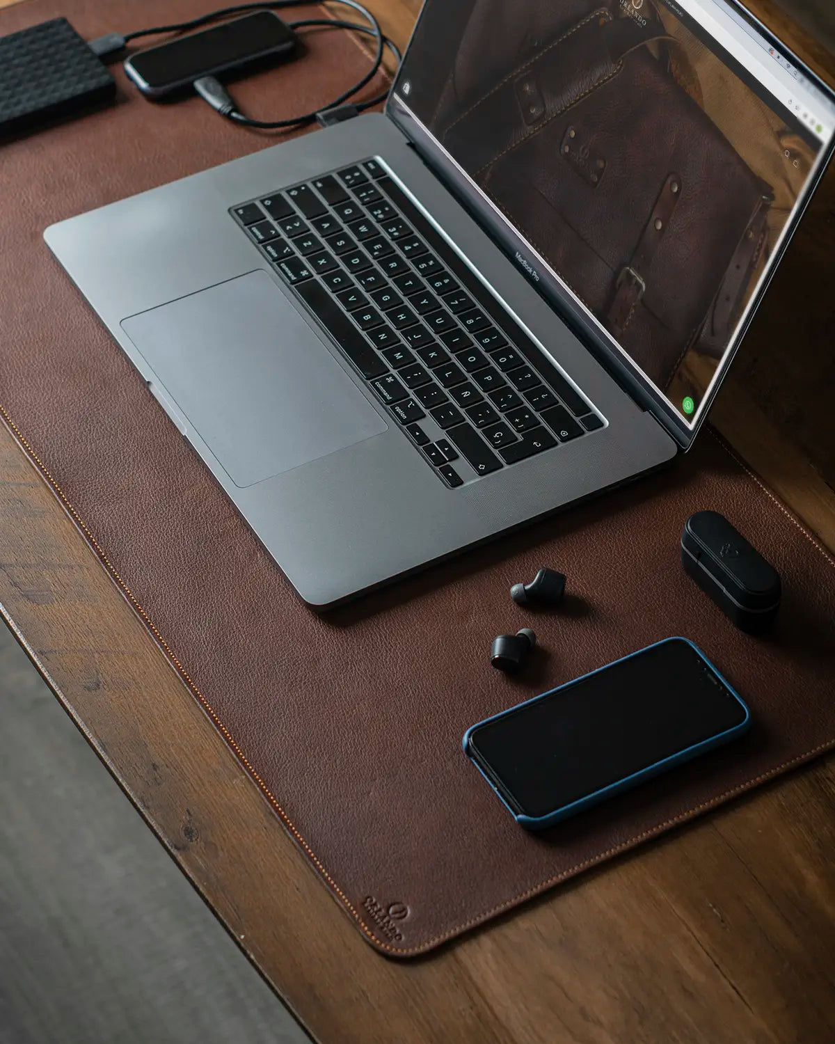 LEATHER DESK PAD A1