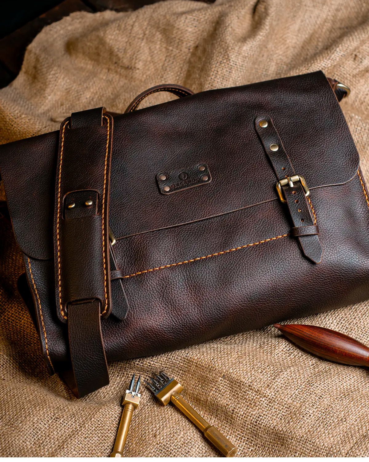 Messenger Bag - Dark Brown