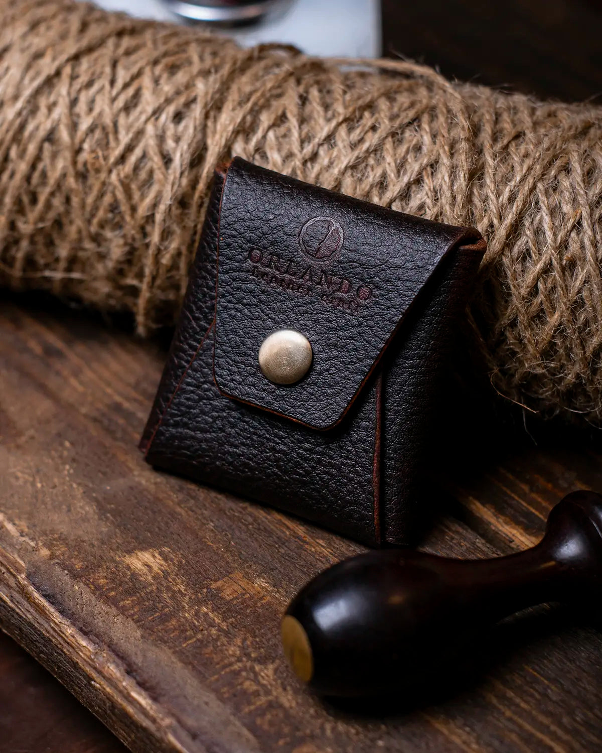 Monedero A1 - Dark Brown