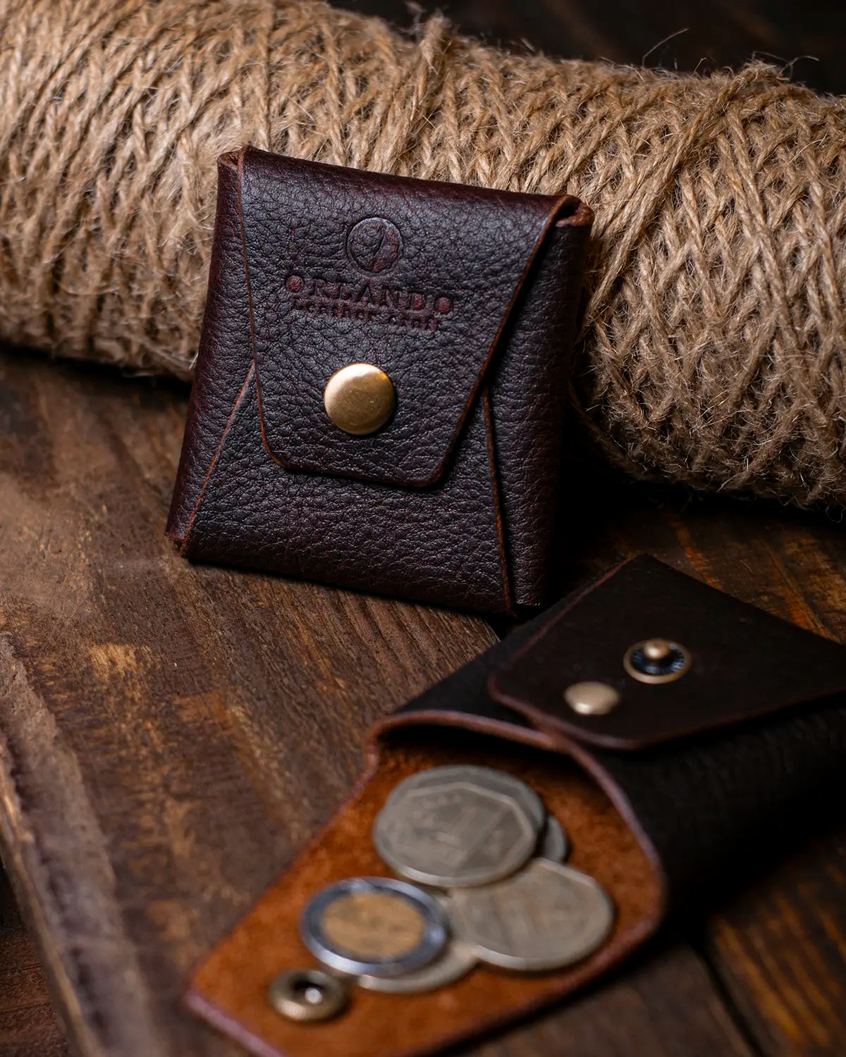 Monedero A1 - Dark Brown