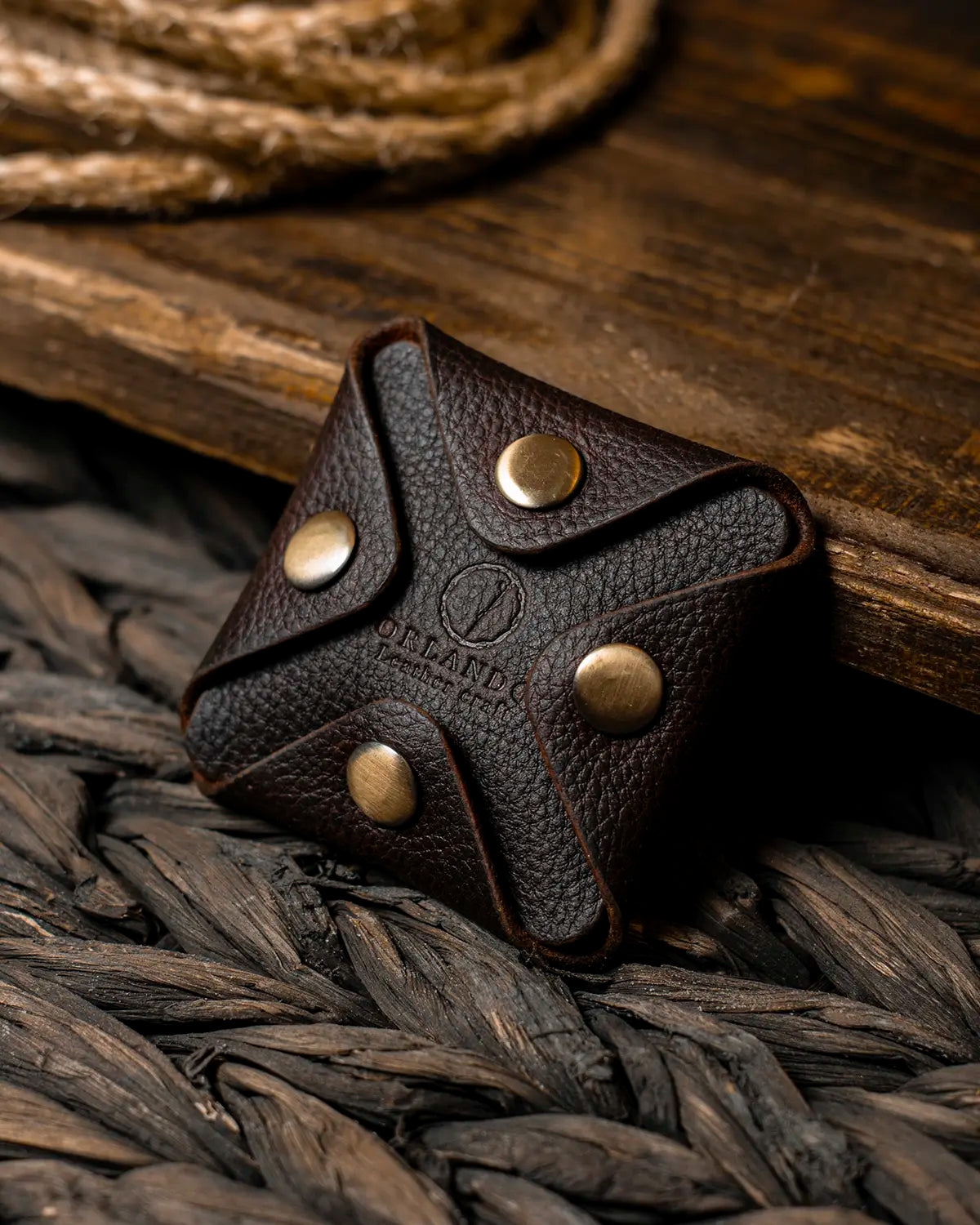 MONEDERO X - Dark Brown
