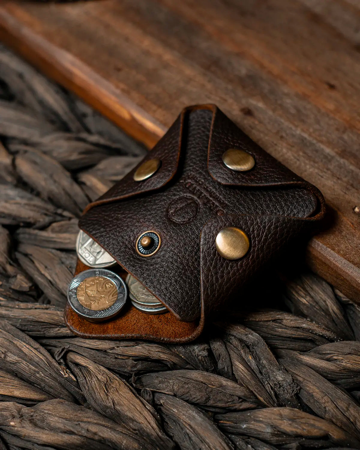 MONEDERO X - Dark Brown