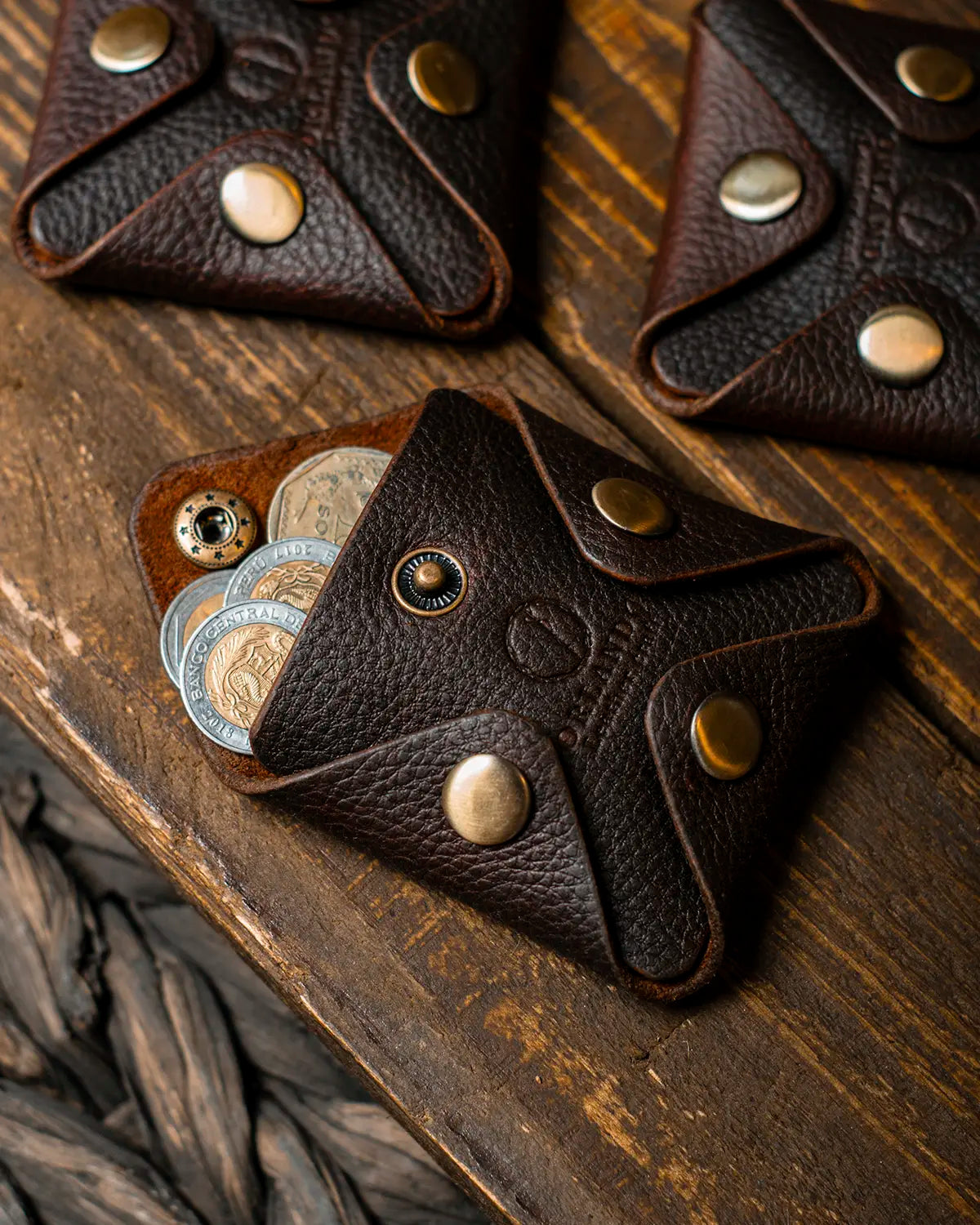 MONEDERO X - Dark Brown