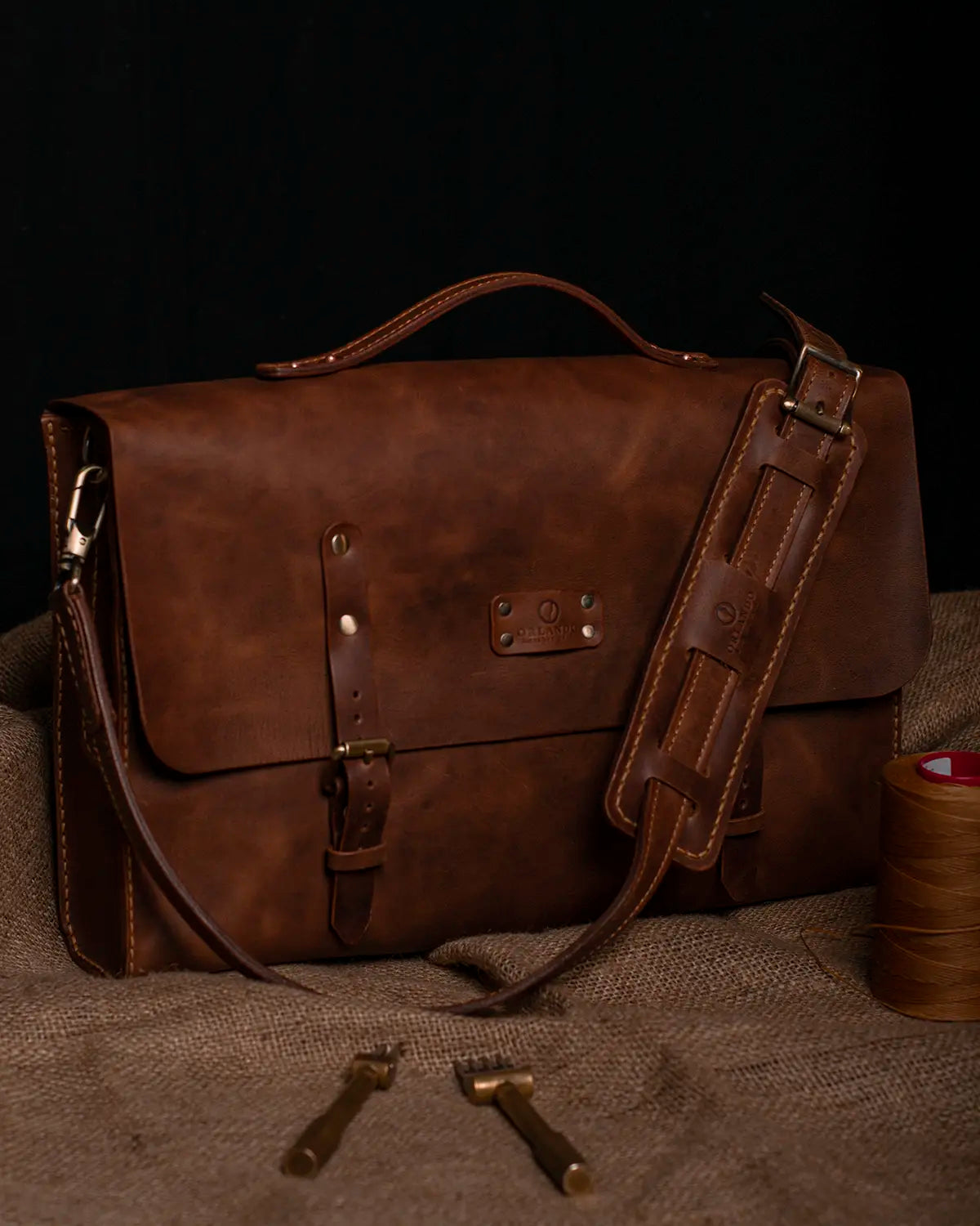 Nomad Satchel - Dark Brown