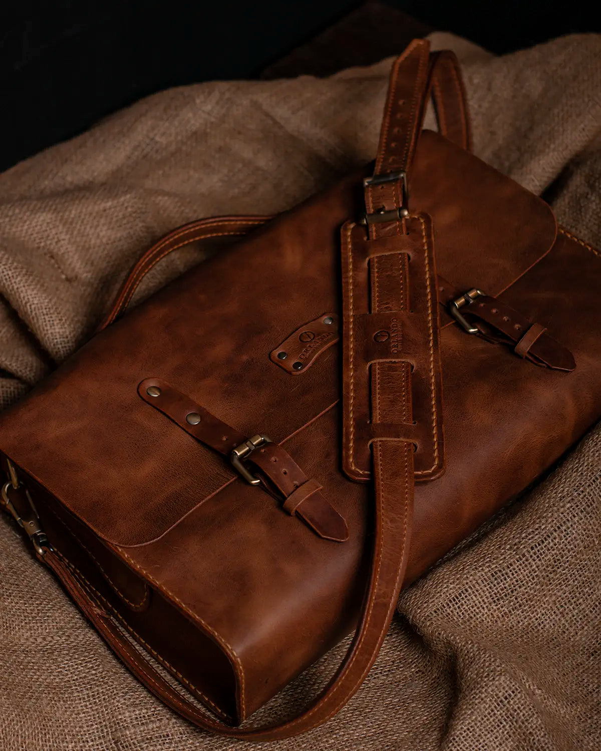 Nomad Satchel - Dark Brown