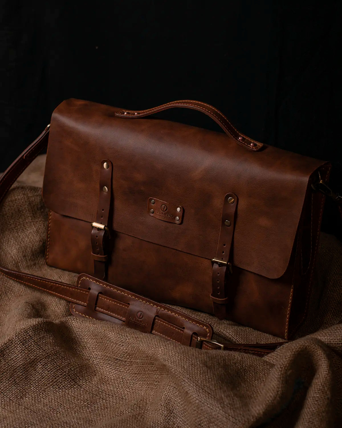 Nomad Satchel - Dark Brown
