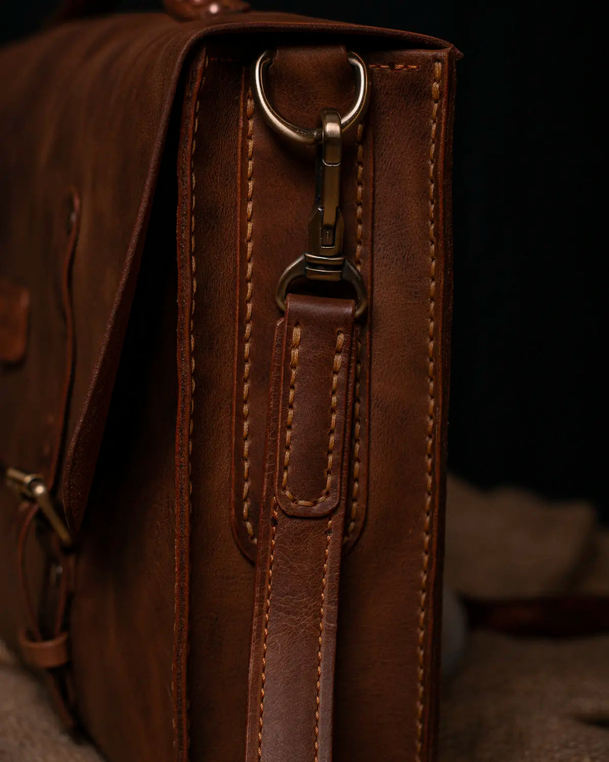 Nomad Satchel - Dark Brown