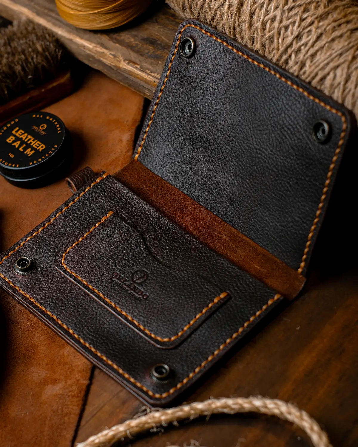 Passport Holder - Dark Brown