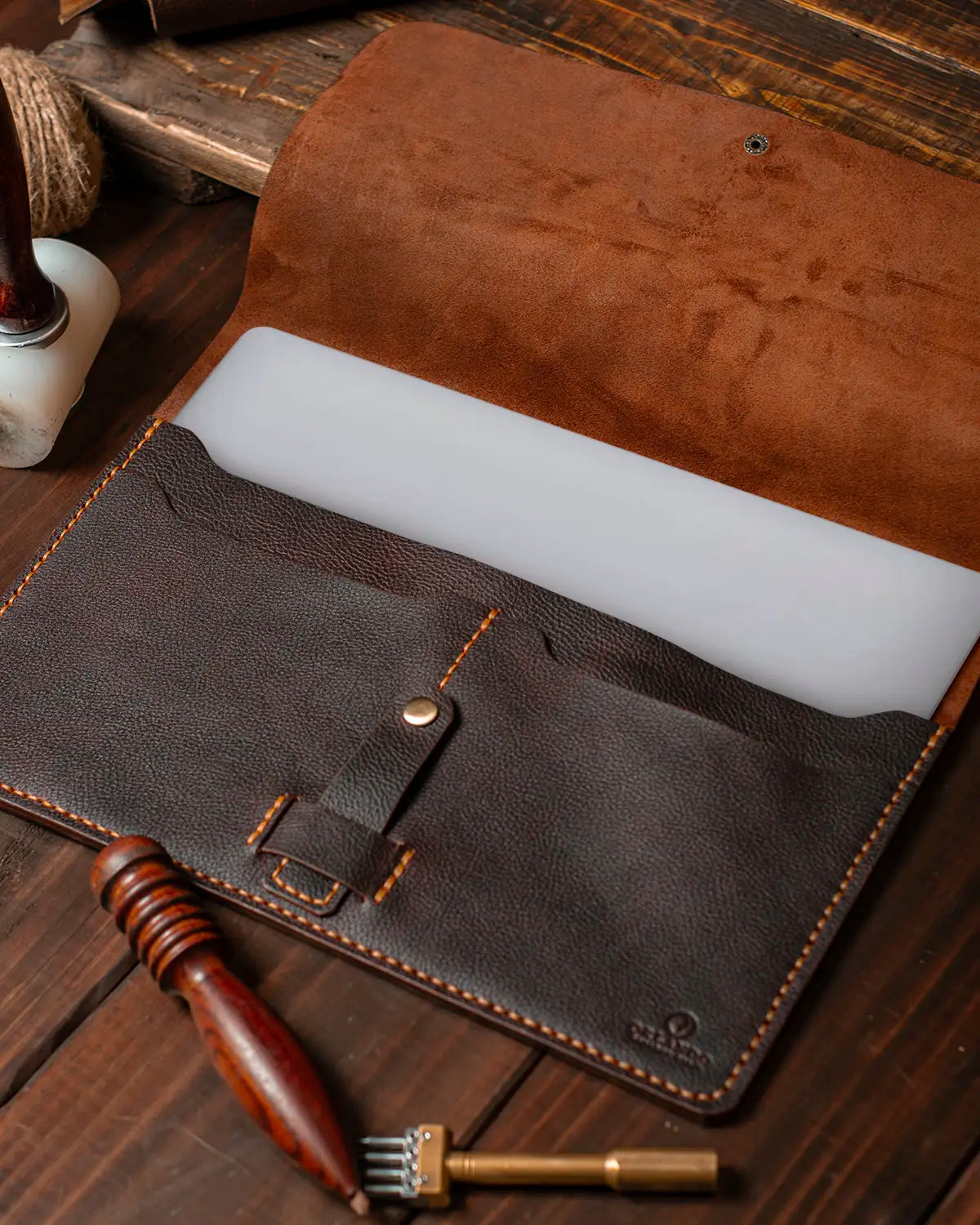 Sleeve Case - Para 13'' Dark Brown