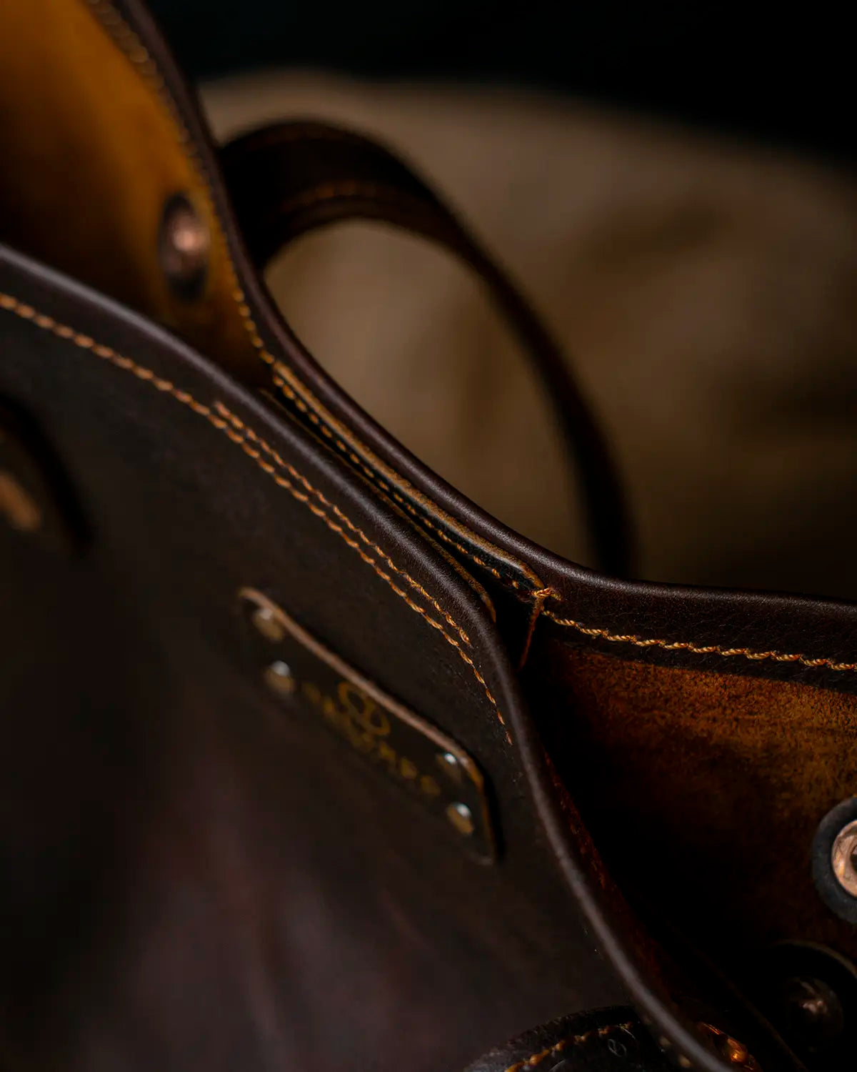 Tote Bag - Dark Brown