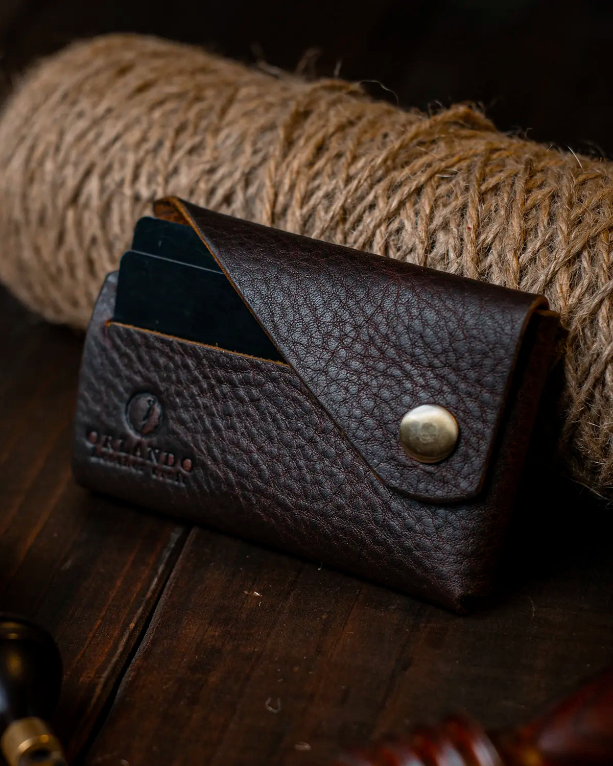 Billetera One Piece - Dark Brown
