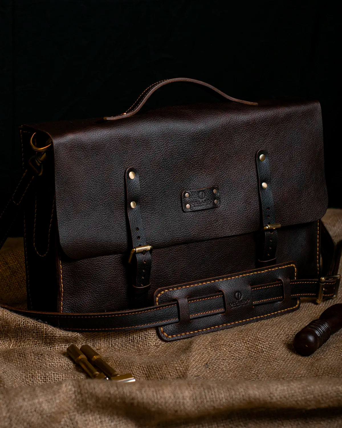Nomad Satchel - Dark Brown