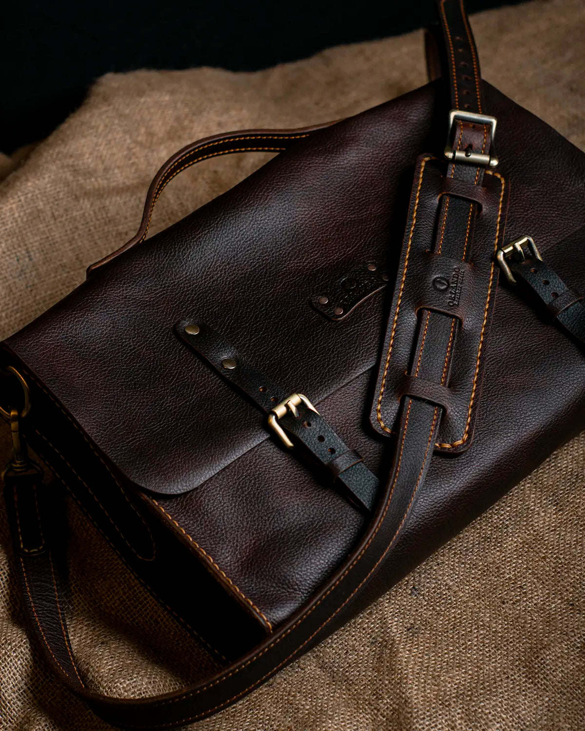 Nomad Satchel - Dark Brown